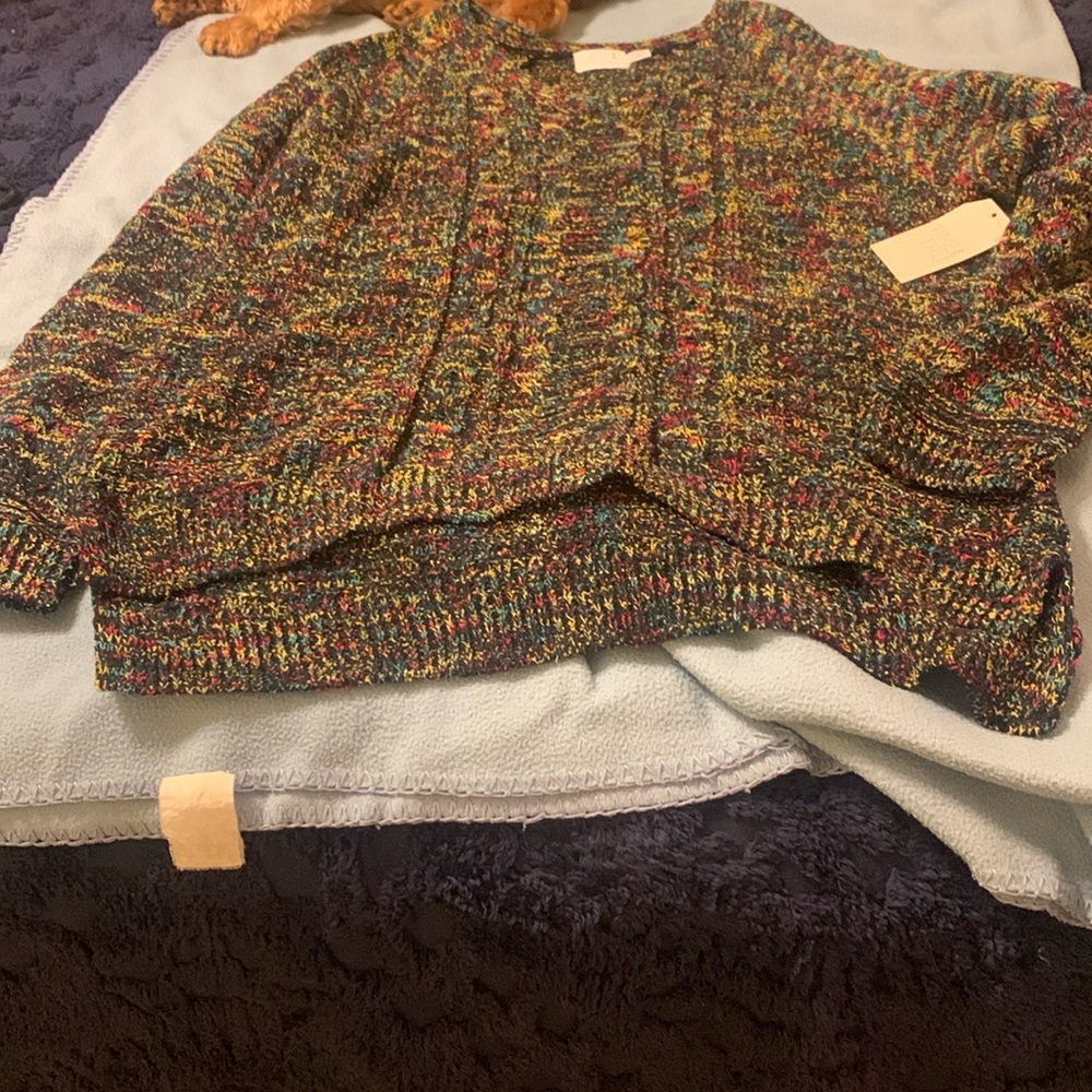 Multi color new sweater